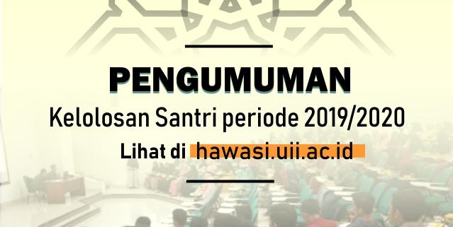 Pengumuman hasil-seleksi-santri-HAWASI-2019/2020